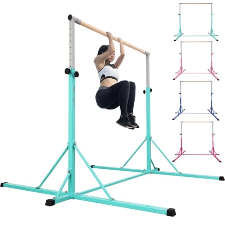 Gymnastic Ring Wood - Barre de gymnastique pour entraînement à