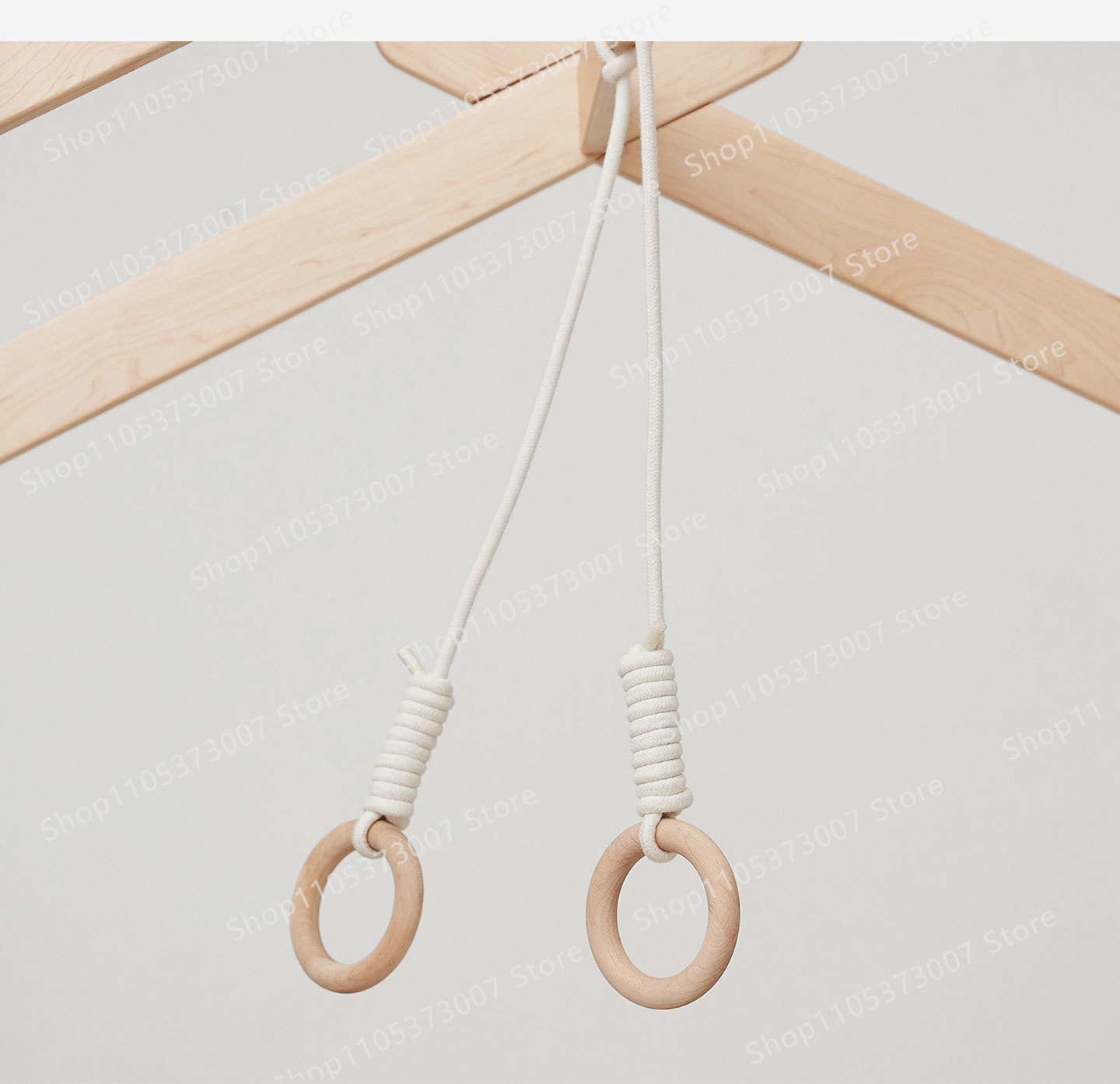 Anneaux de suspension pour lit - Gymnastic Ring Wood avis et prix