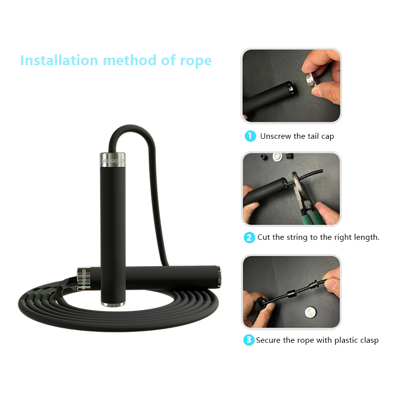 Corde à sauter de boxe, exerci - Skipping Rope Pvc avis et prix