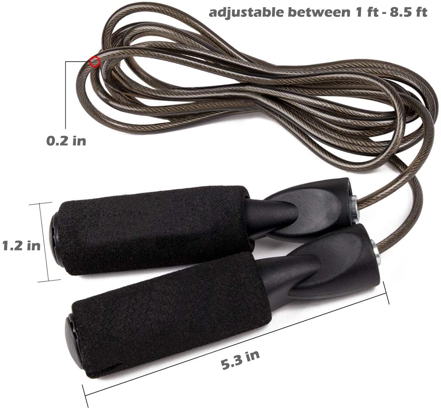 Corde à sauter professionnelle - Crossfit No Equipment Workouts avis et prix